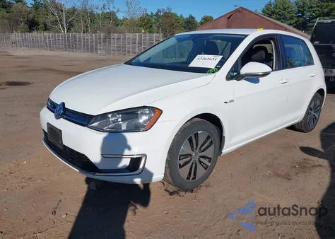 2016 Volkswagen E-Golf Se from USA, damaged, VIN WVWKP7AU4GW907128